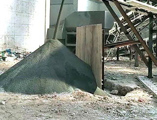 濟源移動制沙生產(chǎn)線現(xiàn)場