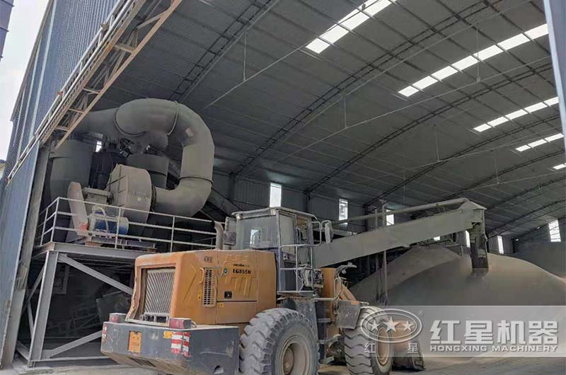 客戶的成品骨料倉