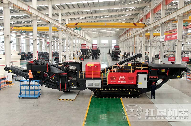 履帶移動(dòng)式破碎篩分設(shè)備 履帶移動(dòng)式破碎篩分設(shè)備