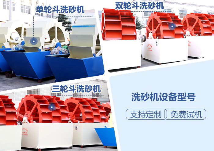 水輪式洗砂機(jī)分類 水輪式洗砂機(jī)分類