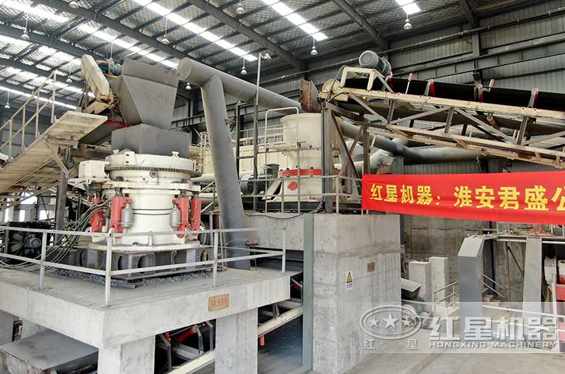 江蘇淮安石料生產(chǎn)線