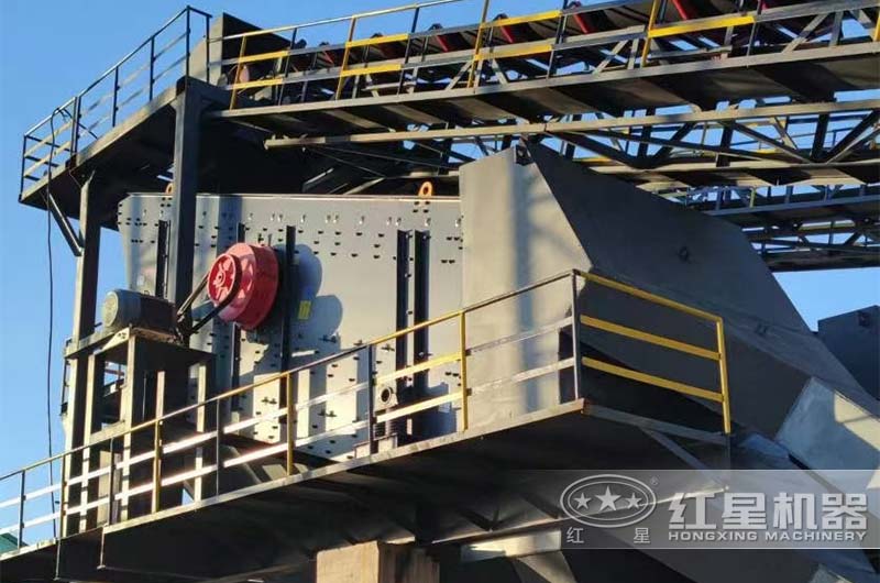 石頭振動篩現(xiàn)場