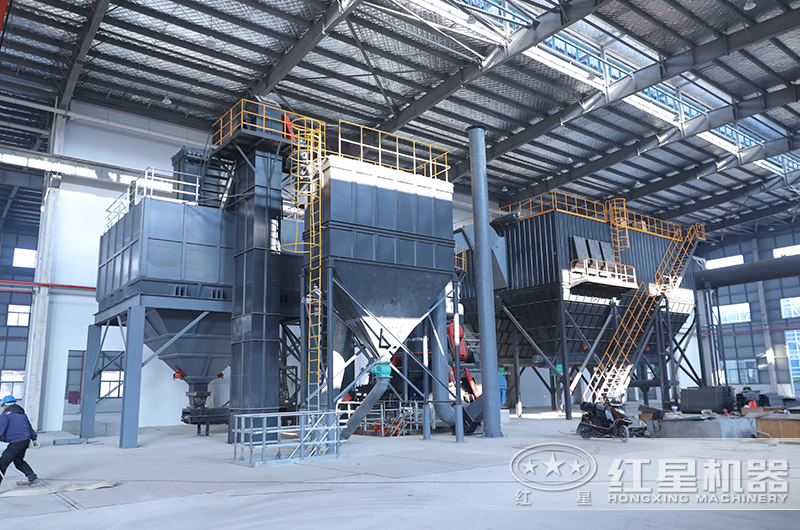 配備專用脈沖收塵器清潔環保