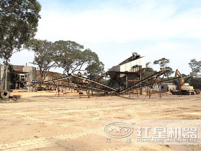 石英石生產線現場