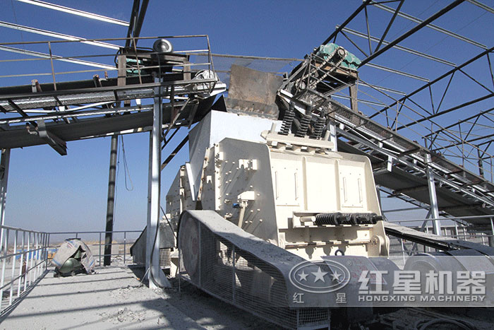 大理石生產線正在安裝中