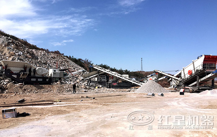 移動大型石子加工設備