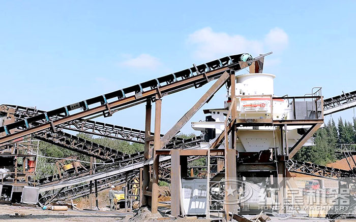 沖擊式破碎機/制砂機安裝現場