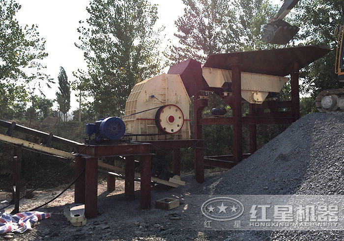 時產量100噸碎石生產線