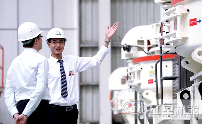 客戶來紅星參觀考察