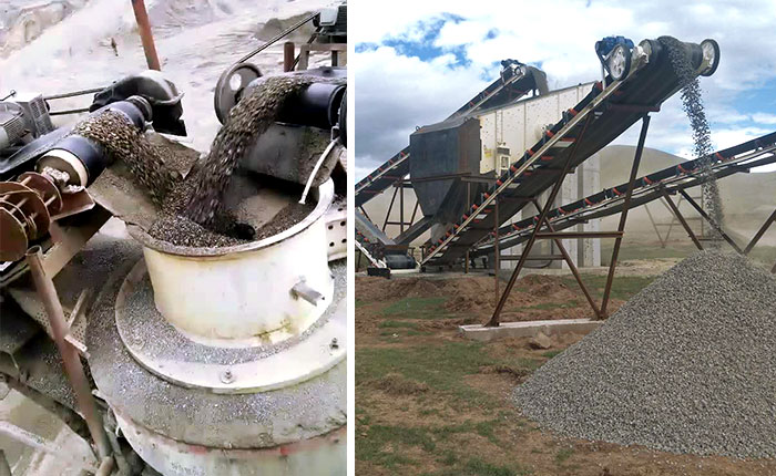 質量好的制砂機設備通過量大