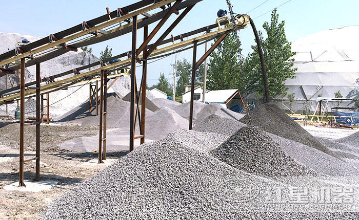 機制砂打出來的砂子