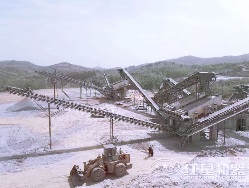 制沙生產現場