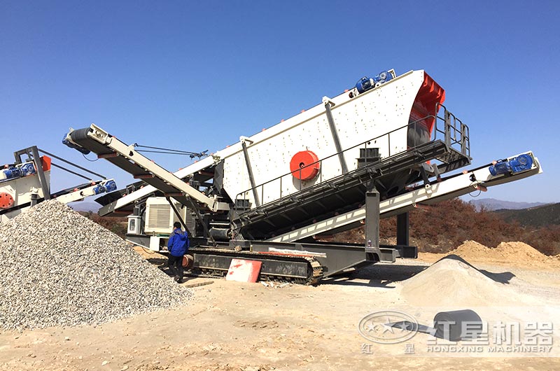 履帶式移動(dòng)環(huán)保制砂生產(chǎn)線 履帶式移動(dòng)環(huán)保制砂生產(chǎn)線