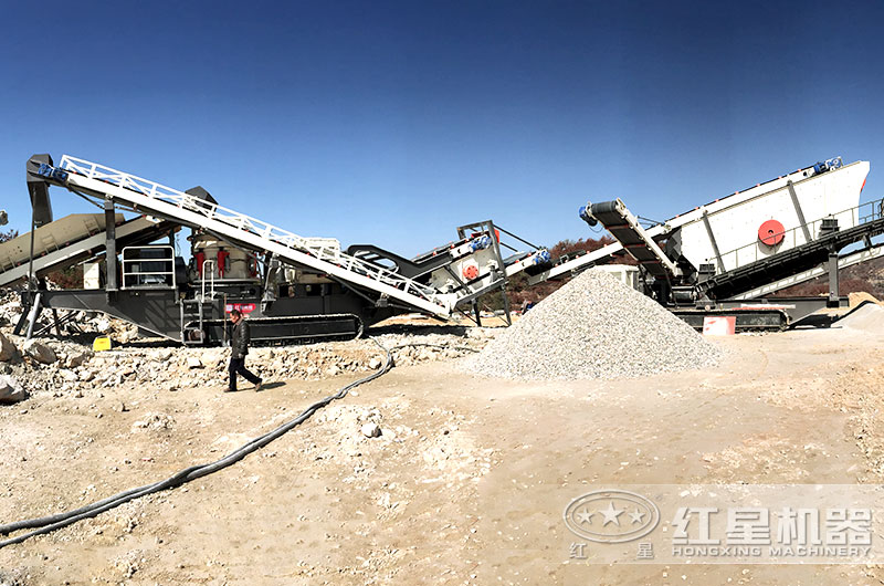 移動式破碎機(jī)生產(chǎn)線 移動式破碎機(jī)生產(chǎn)線