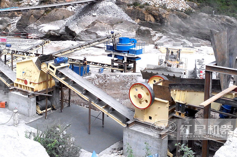 河北尾礦石生產案例現場 河北尾礦石生產案例現場