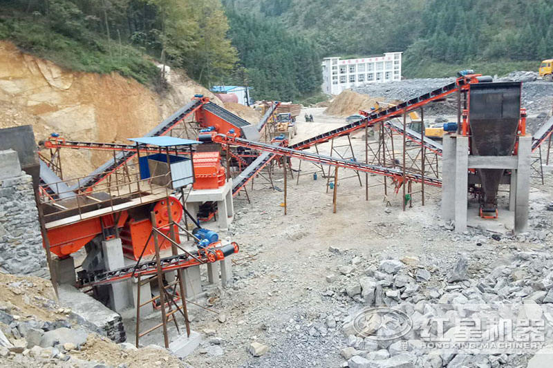 小型打石制砂機現場 小型打石制砂機現場