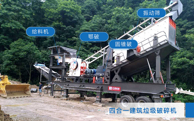 四合一建筑垃圾破碎機(jī)