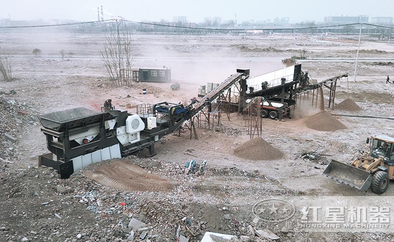 中型建筑垃圾再生利用廠現場圖 中型建筑垃圾再生利用廠現場圖