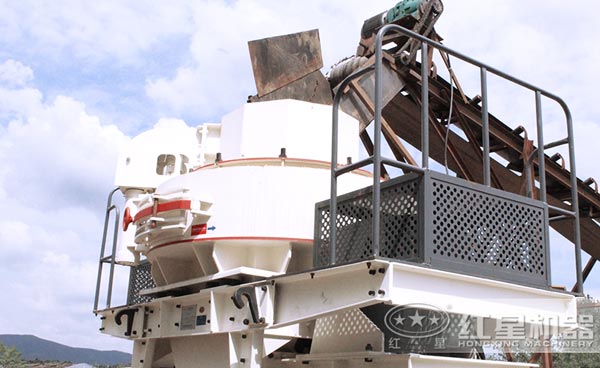 制砂機工作現場 制砂機工作現場