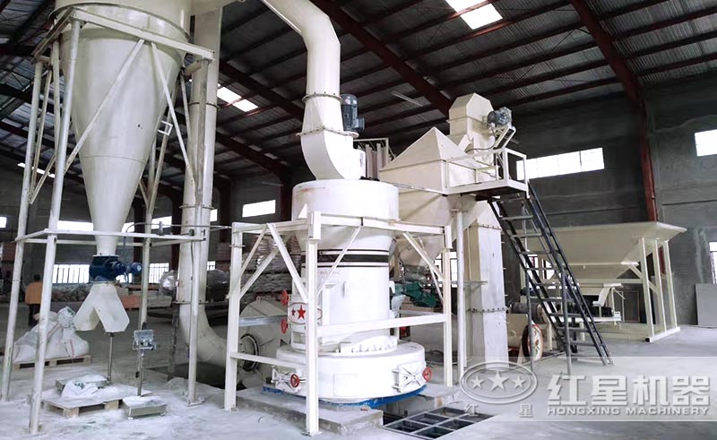 磨粉生產(chǎn)線現(xiàn)場圖