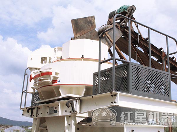 制砂機安裝現場