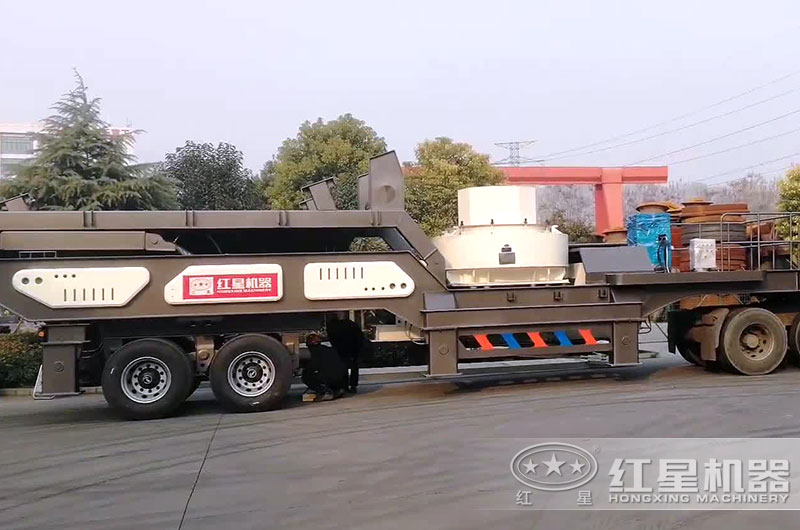 小型簡易版移動制砂機