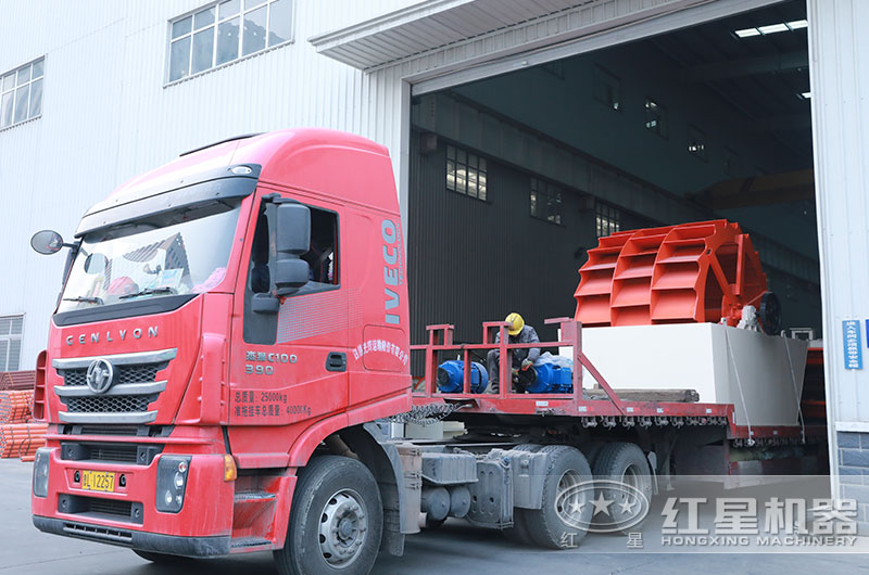 洗沙機發(fā)貨了