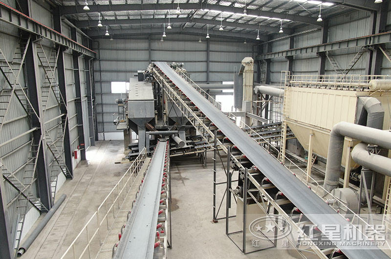 建筑垃圾資源化處置廠車間