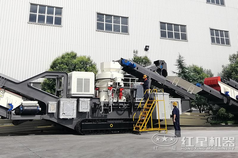 大型移動式軋石機 大型移動式軋石機