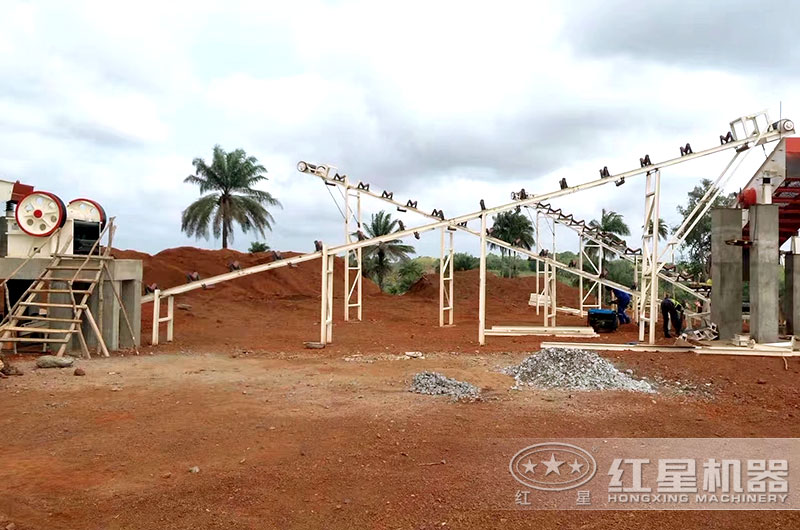 綜合破碎機生產現場