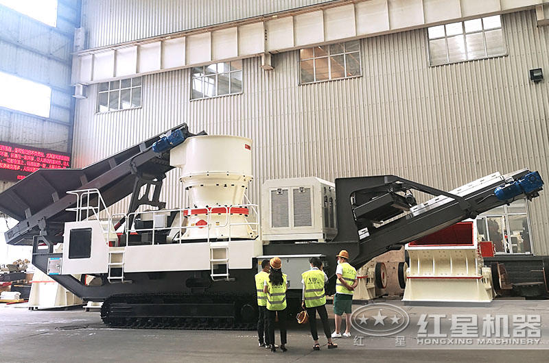 履帶式移動粉沙一體機廠家現貨