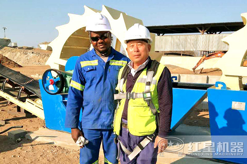 紅星工程師到客戶現場為客戶指導安裝