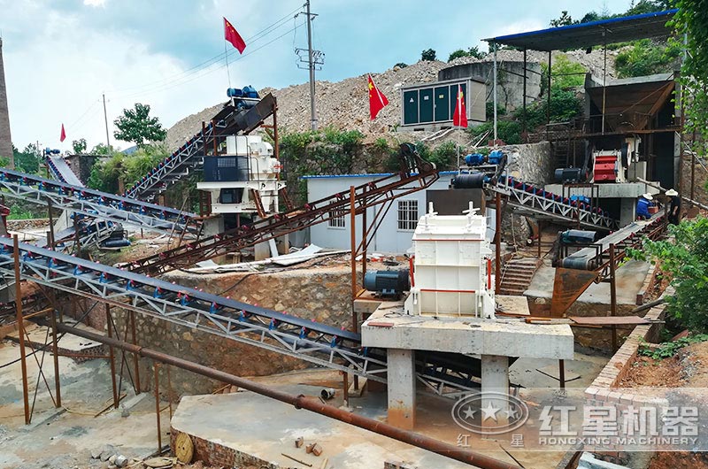 浙江年產400噸凝灰巖制砂項目