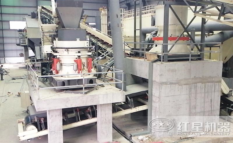 砂石骨料生產現場 砂石骨料生產現場