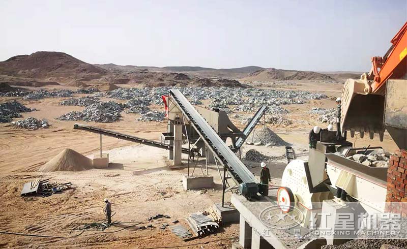 重錘式破碎機現場 重錘式破碎機現場