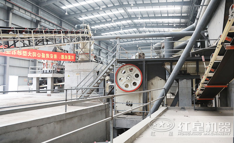 分級破碎現場 分級破碎現場