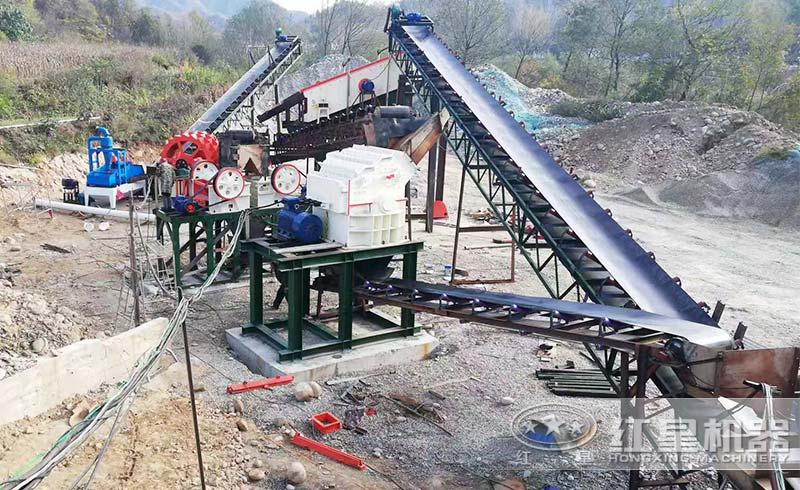 小型打沙機現場