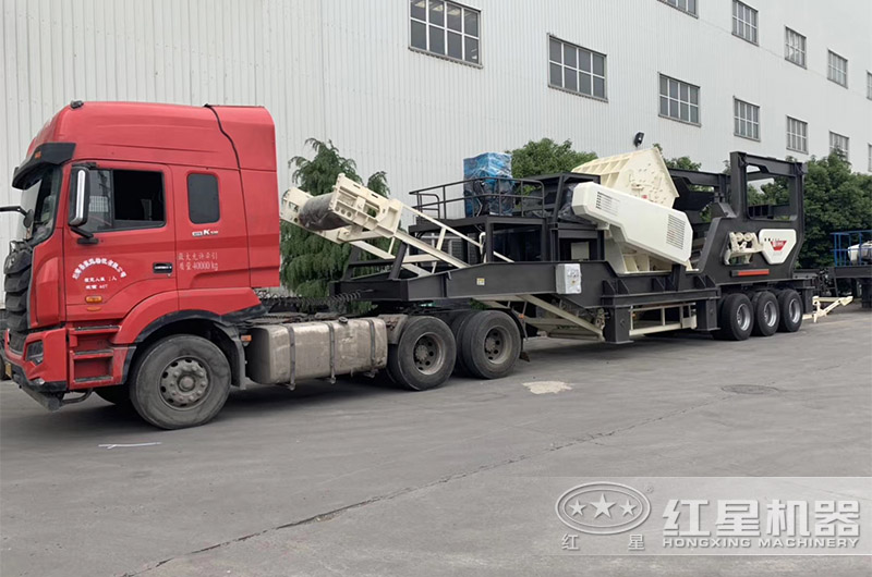 移動式破碎站發貨