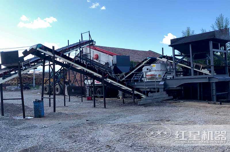 海南高速公路建設(shè)用高品質(zhì)制砂生產(chǎn)線