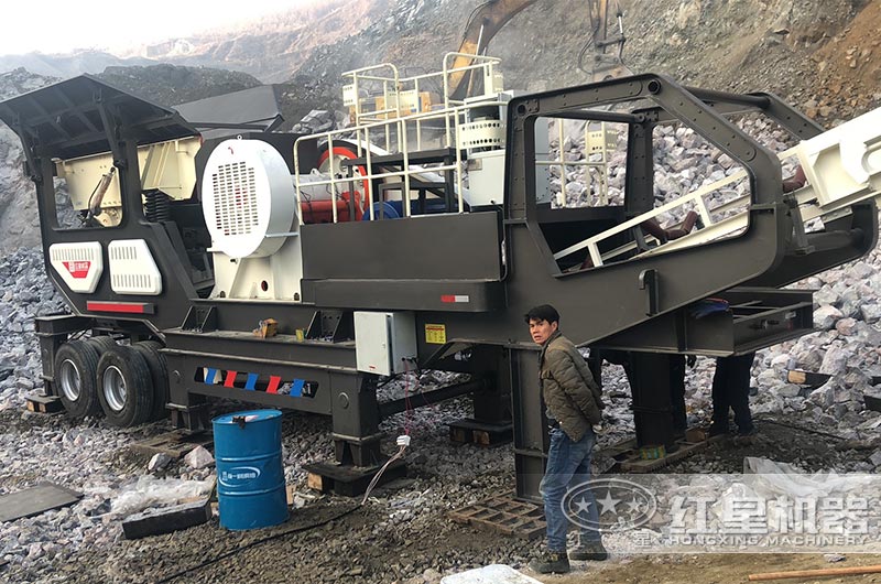 輪胎式移動破碎站設備配置