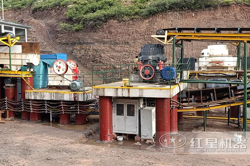 HD86顎式破碎機現場實拍 HD86顎式破碎機現場實拍