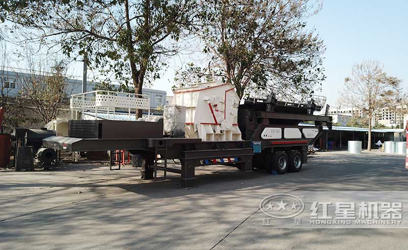 小型移動反擊式碎石機 小型移動反擊式碎石機