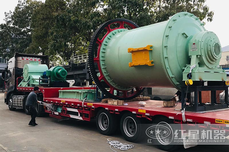 紅星機器球磨機發貨