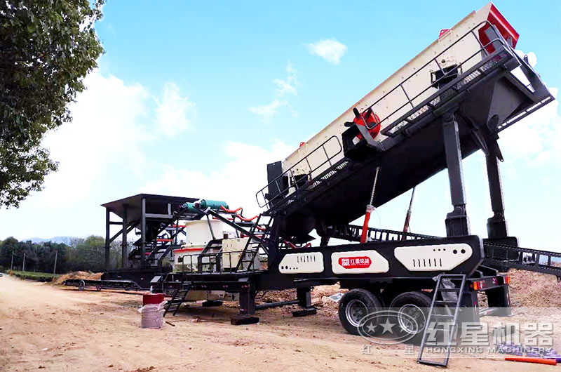 移動式制砂機(jī)不用建地基打樁