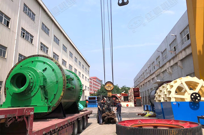 連續2.1x4.5米球磨機發貨