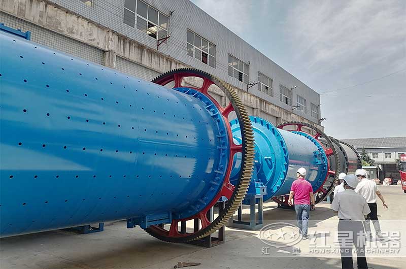 客戶考察大型球磨機廠家