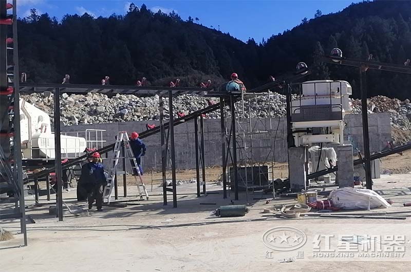 破沙子機現場 破沙子機現場