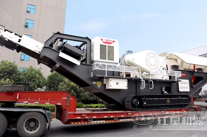 履帶式移動破碎機發(fā)貨 履帶式移動破碎機發(fā)貨