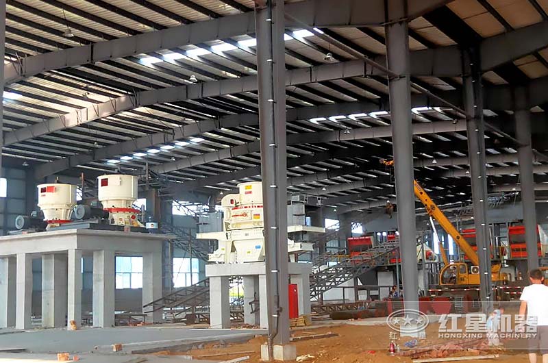 18年新建第三條砂石生產(chǎn)線