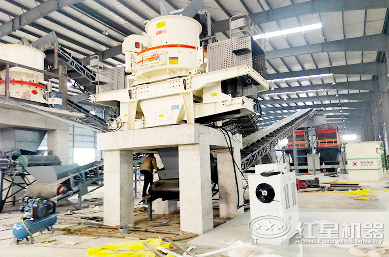 巖石制砂機現場 巖石制砂機現場
